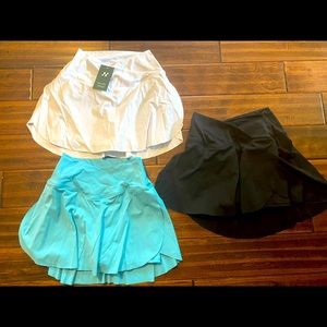 HALARA skirts with built in shorts. All 3 for $50 or separately for $20 each